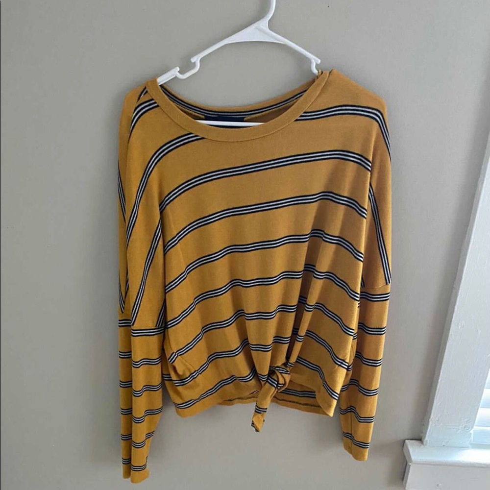 Long Sleeve Strip Shirt